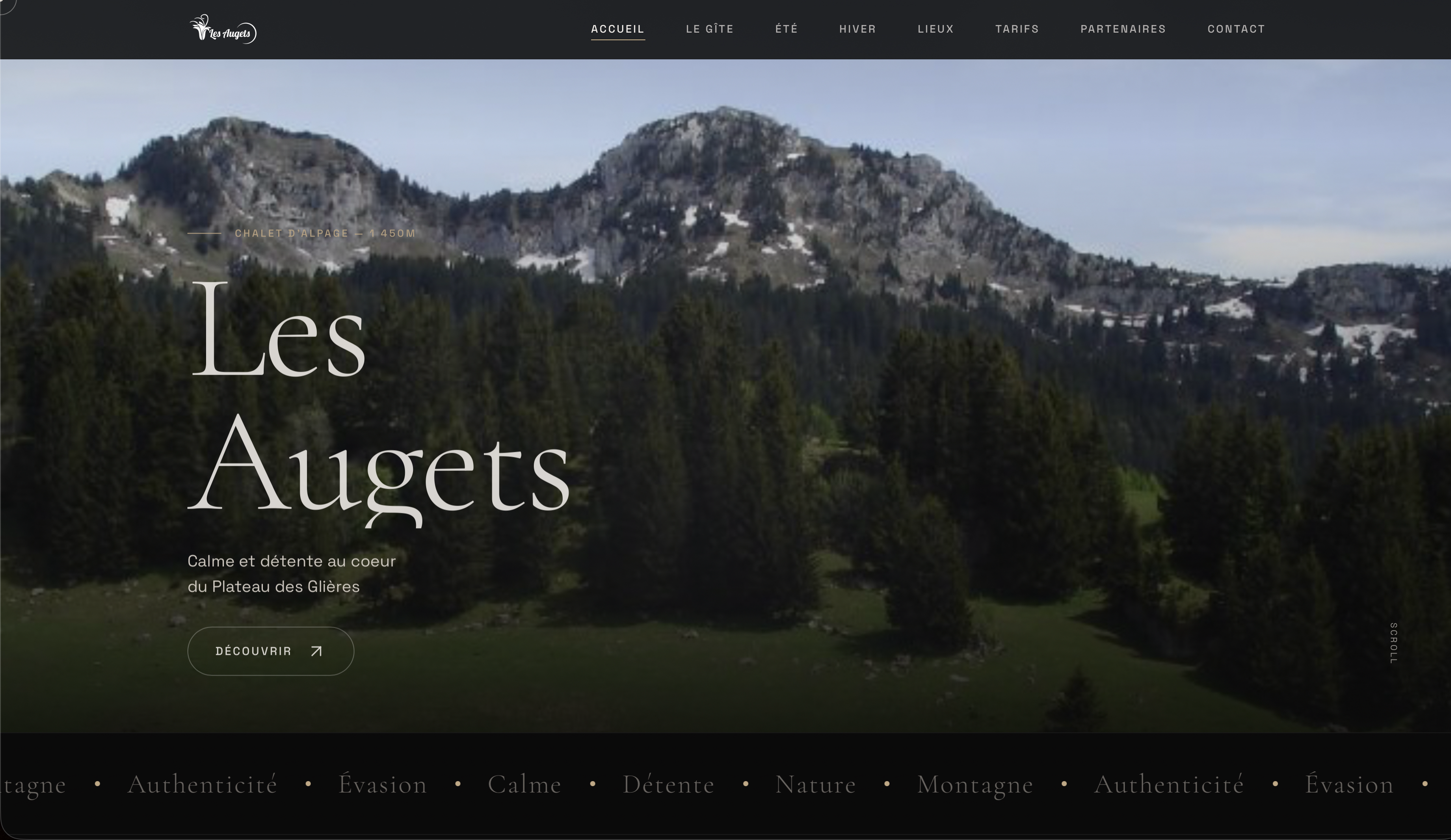 Les Augets - Chalet d'Alpage