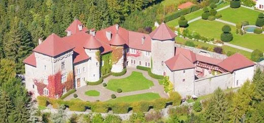 Château de Thorens-Glières, historic home of Saint Francis de Sales and Count Cavour