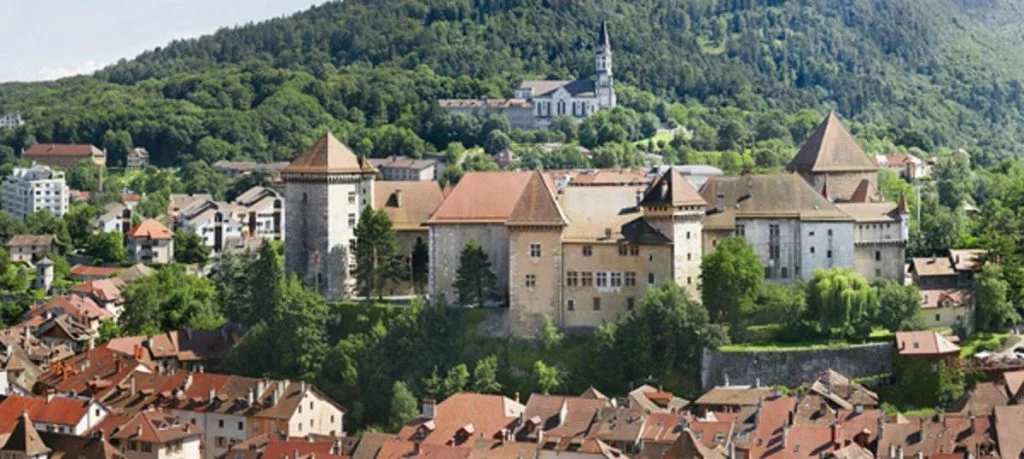 Annecy Castle, a listed monument and museum in the former residence of the Counts of Geneva